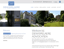 Tablet Screenshot of mdwlaw.be